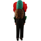 Rose Flower Children's Day Kids Jumpsuit Stage Party Cosplay Costumes - Azufun