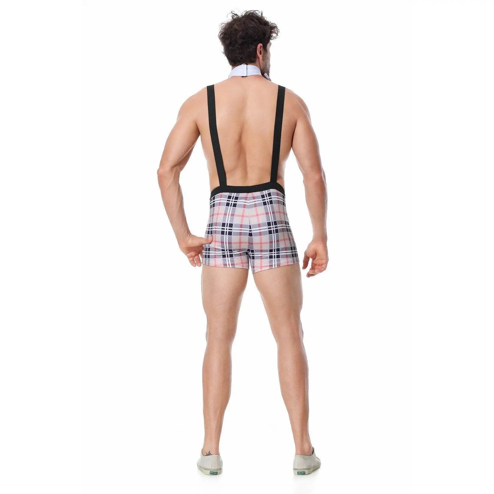 Stag Do Party Fancy Dress Costume Oktoberfest Overalls for Men - Azufun