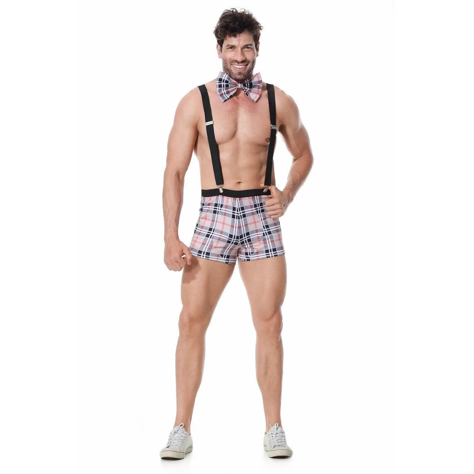 Stag Do Party Fancy Dress Costume Oktoberfest Overalls for Men - Azufun