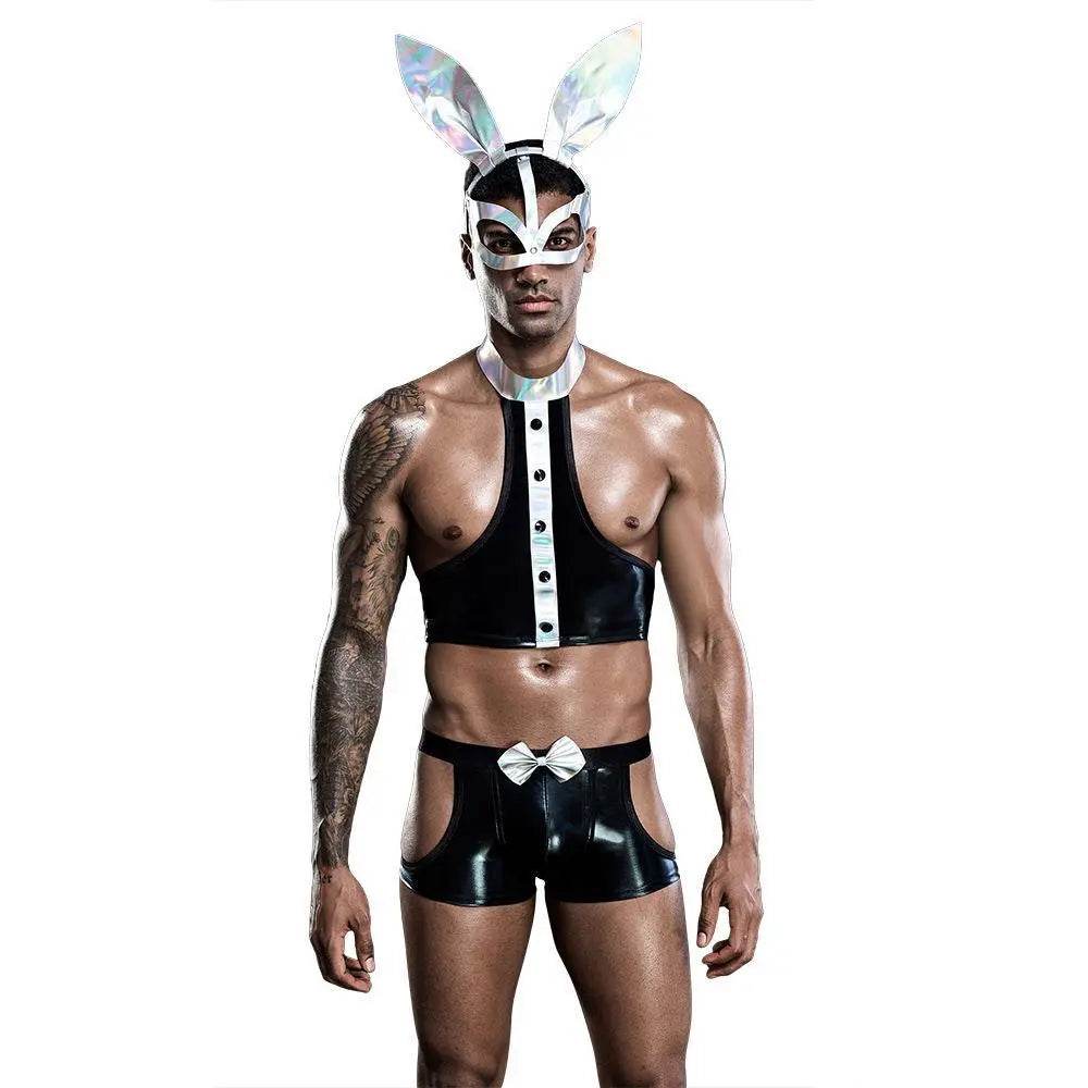 Stag do Bunny Suit Party Costume Night Club Uniform - Azufun