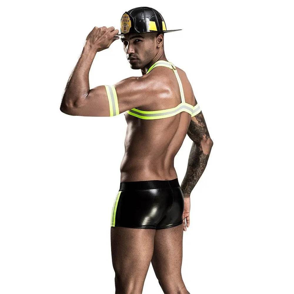 Stag do Firemen Party Fancy Dress Costume Night Club Uniform - Azufun
