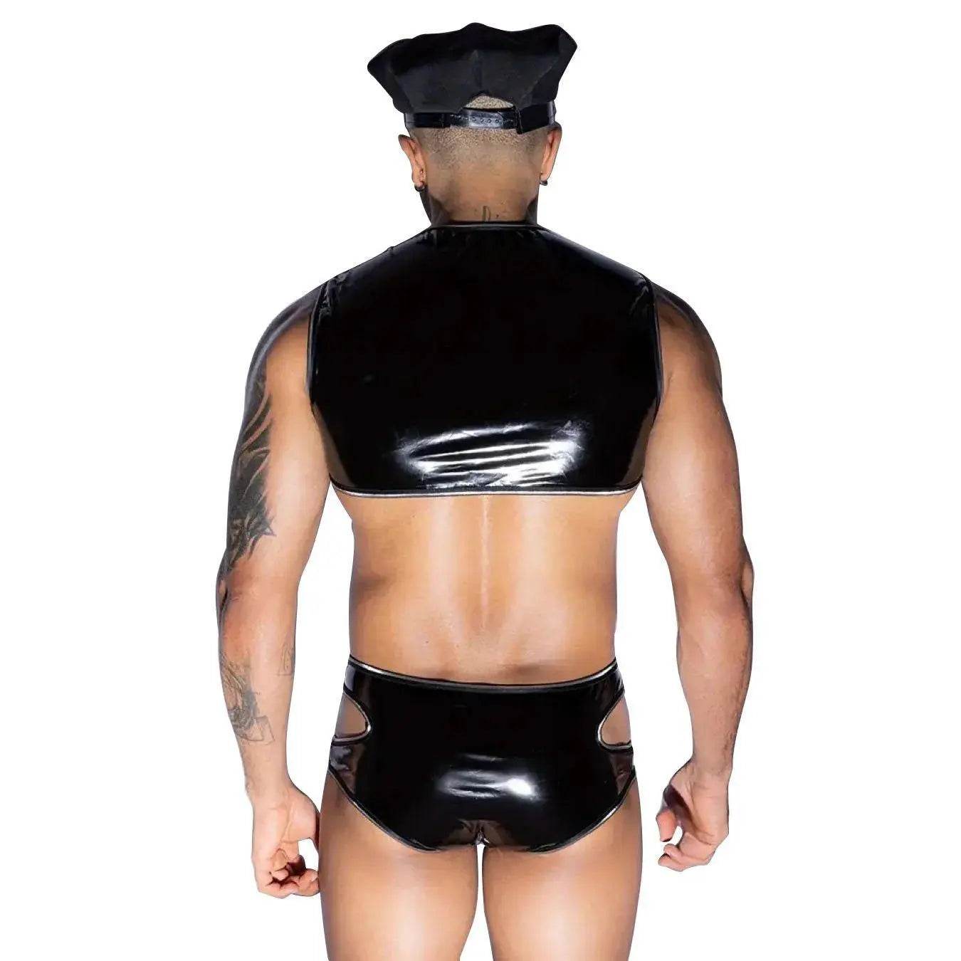 Stag do Macho Policeman Party Costume Nightclub Uniform - Azufun