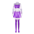 Teen Titans Cosplay Costume Princess Koriand'r Anime Suit Outfit Sets Up For Adults - Azufun