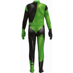 The Adventures of Kid Danger Costume Kim Possible Shego Superhero Halloween Jumpsuit - Azufun