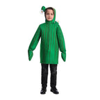 Unisex Kids Cactus Costume Cosplay Halloween Party Dress Up Plant Jumpsuit - Azufun