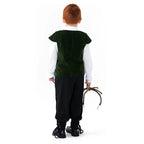 Vampire renaissance victorian pirate costume knight Children Halloween carnival for kids - Azufun