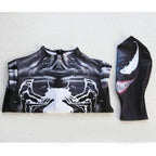 Venom Eddie Brock Costumes Spider-Man Cosplay Jumpsuit Poison Bodysuit Zentai - Azufun
