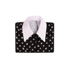 Wednesday Costume The Addams Family Cosplay Costumes Long Sleeve Printed Dress For Adult - Azufun