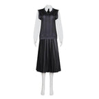 Wednesday Costume The Addams Family Cosplay Costumes Skirt Suit For Women - Azufun