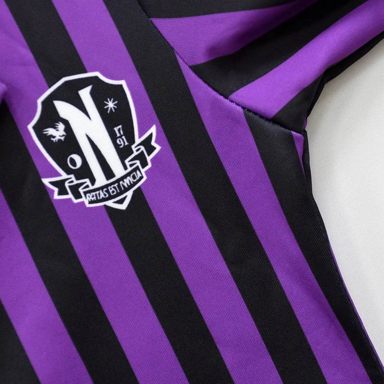 Wednesday Costume The Addams Family Cosplay Long Sleeve suit skirt For Kids - Azufun