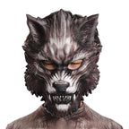 Werewolf Kid costume scary Halloween 3D Zentai Bodysuit - Azufun