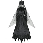 Witch ghost bride costume halloween cosplay - Azufun