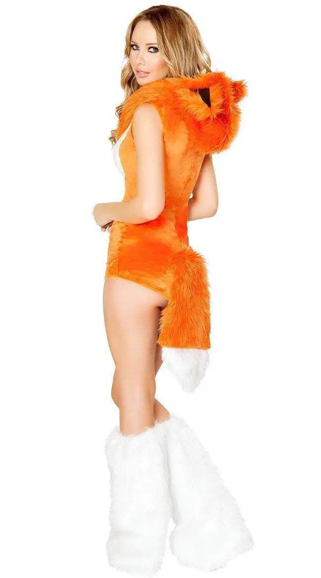 Women Fox Fancy Dress Costume Carnival Party Cosplay Halloween - Azufun