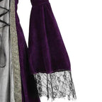 Womens Medieval Renaissance Costume Plus Size Medieval Role Play Dress - Azufun