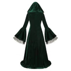 Womens Medieval Renaissance Costume Plus Size Medieval Role Play Dress - Azufun