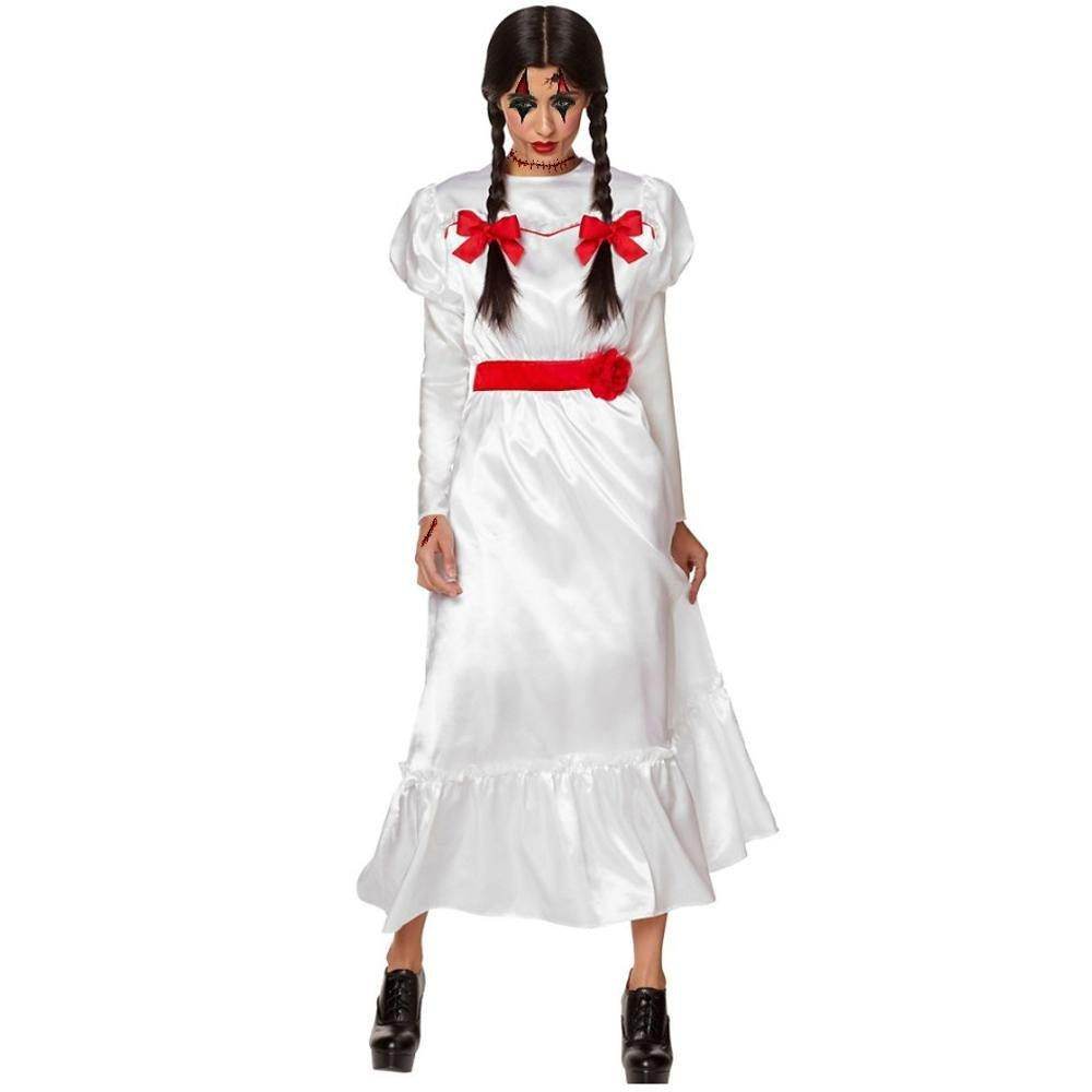 Adult Tiffany Wedding Dress Costume Bride of Chucky Halloween - Azufun