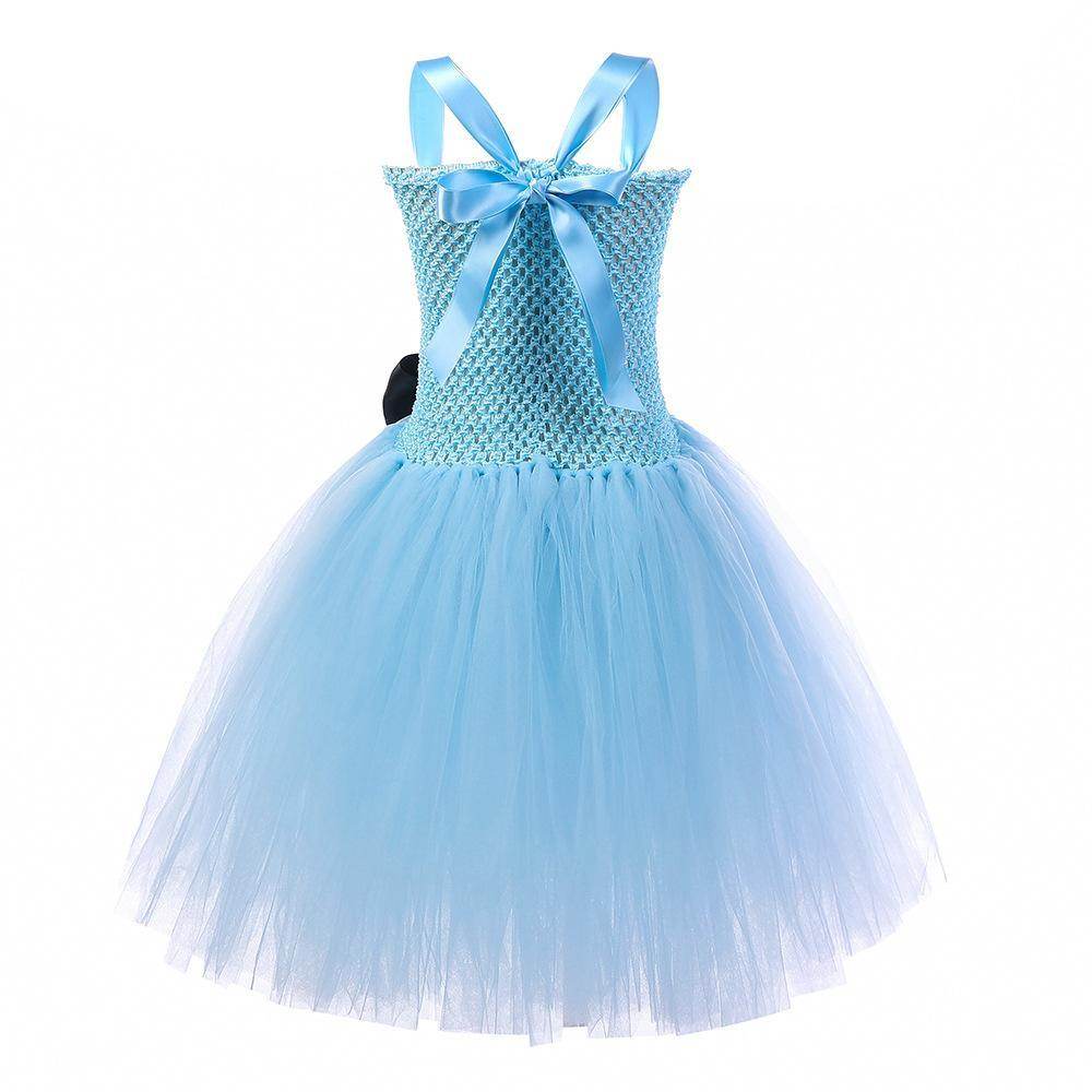 Alice in Wonderland Alice Princess Costume Kids Girls Cosplay Party Tutu Dress Halloween - Azufun