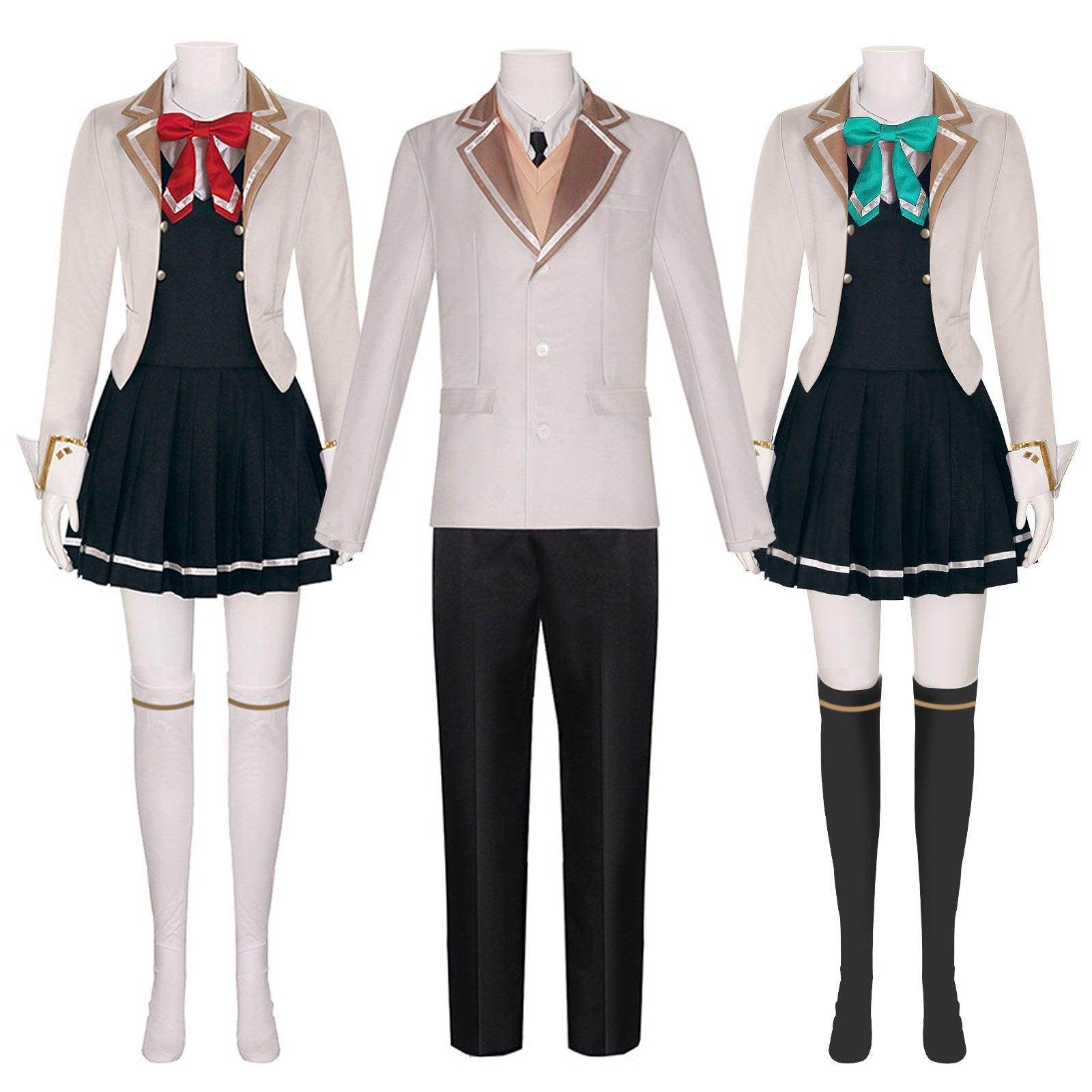 Alya Sometimes Hides Her Feelings in Russian Alisa Mikhailovna Kujou Maria Masachika Kuze Costume Dress Uniform - Azufun