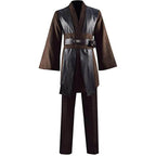 Anakin Skywalker Obi-Wan Costume Cloak Cosplay Halloween Suit - Azufun