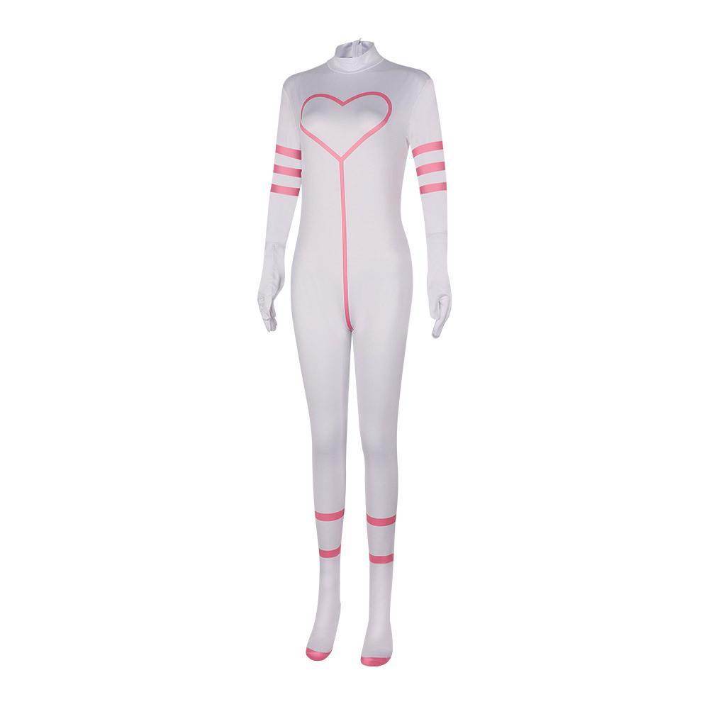Angel Dust Hazbin Hotel Jumpsuit Carnival Cosplay Costume For Adult - Azufun