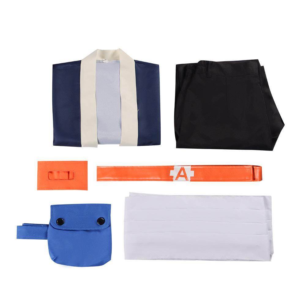 Animation costume Nautical King Fire Fist Ace full cosplay costume stage performance - Azufun