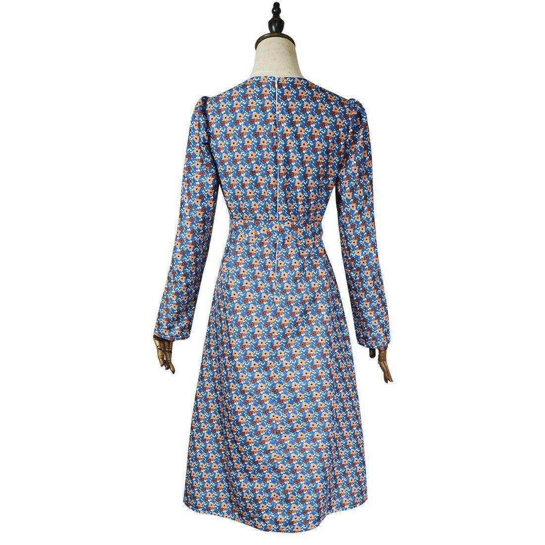 Astrid Deetz Costume Ball Dress Beetlejuice Skirt Striped Dress For Women Halloween - Azufun