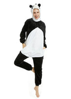 3D Panda Kigrumi Onesies for Adult Animal Costumes Pajamas All Size