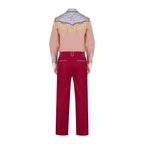 Back to the Future Part III Marty McFly Cowboy Costume Western Cosplay Outfit for Adults - Azufun