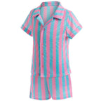 Barbie Movie Margot Ken Boy Beach Shorts Suit Halloween Outfits Cosplay Costume - Pajamasbuy