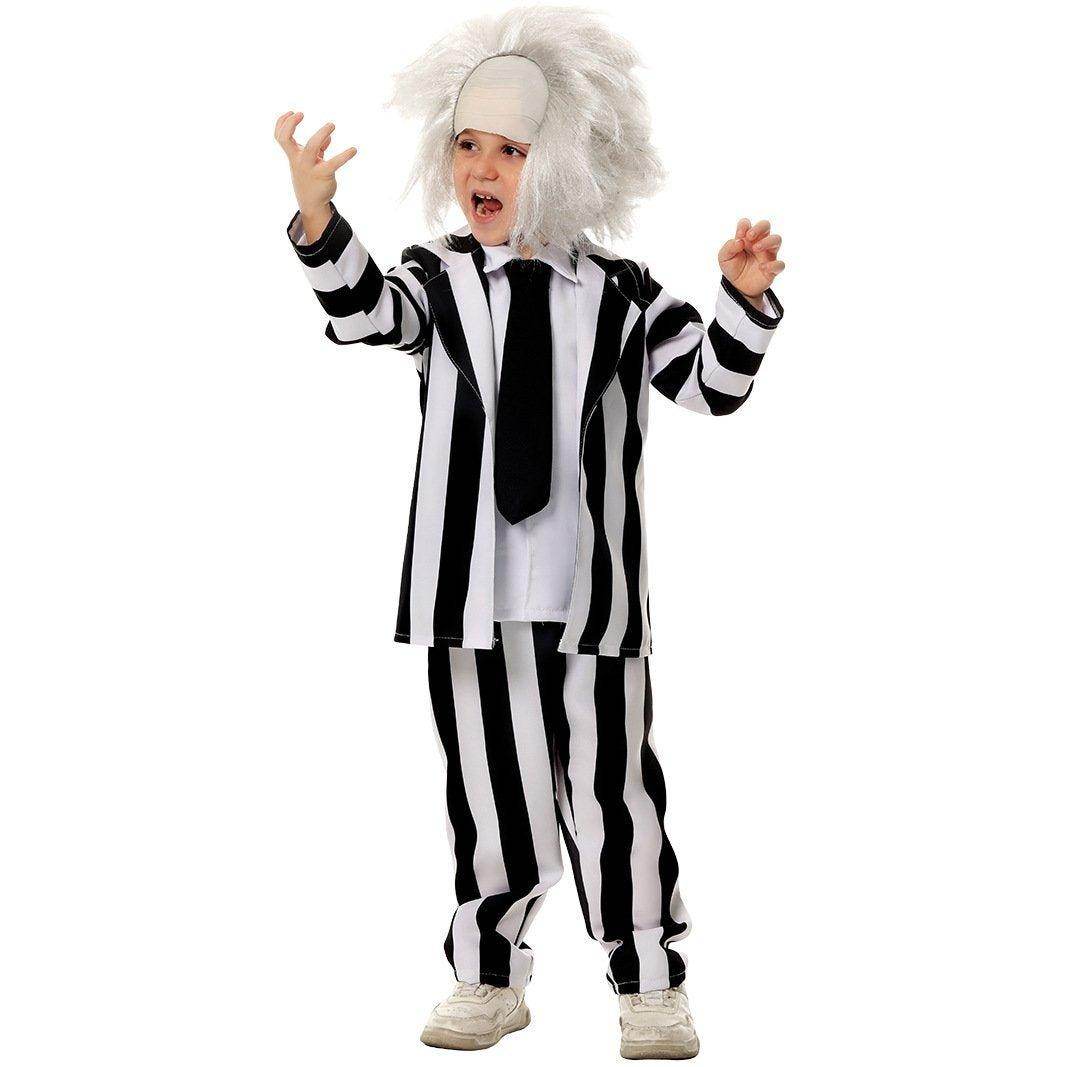 Beetlejuice Family Cosplay Costume Halloween Matching Outfits for Kids - Azufun