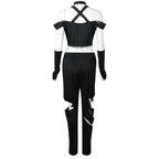 Black White Hazbin Hotel Adult Cosplay Costume Outfits Halloween Carnival Suit - Azufun