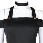 Black White Hazbin Hotel Adult Cosplay Costume Outfits Halloween Carnival Suit - Azufun