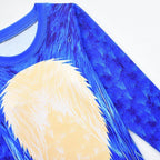 Boys Long Sleeve Cartoon Pants Set Sonic the Hedgehog Print costumes Set - Azufun