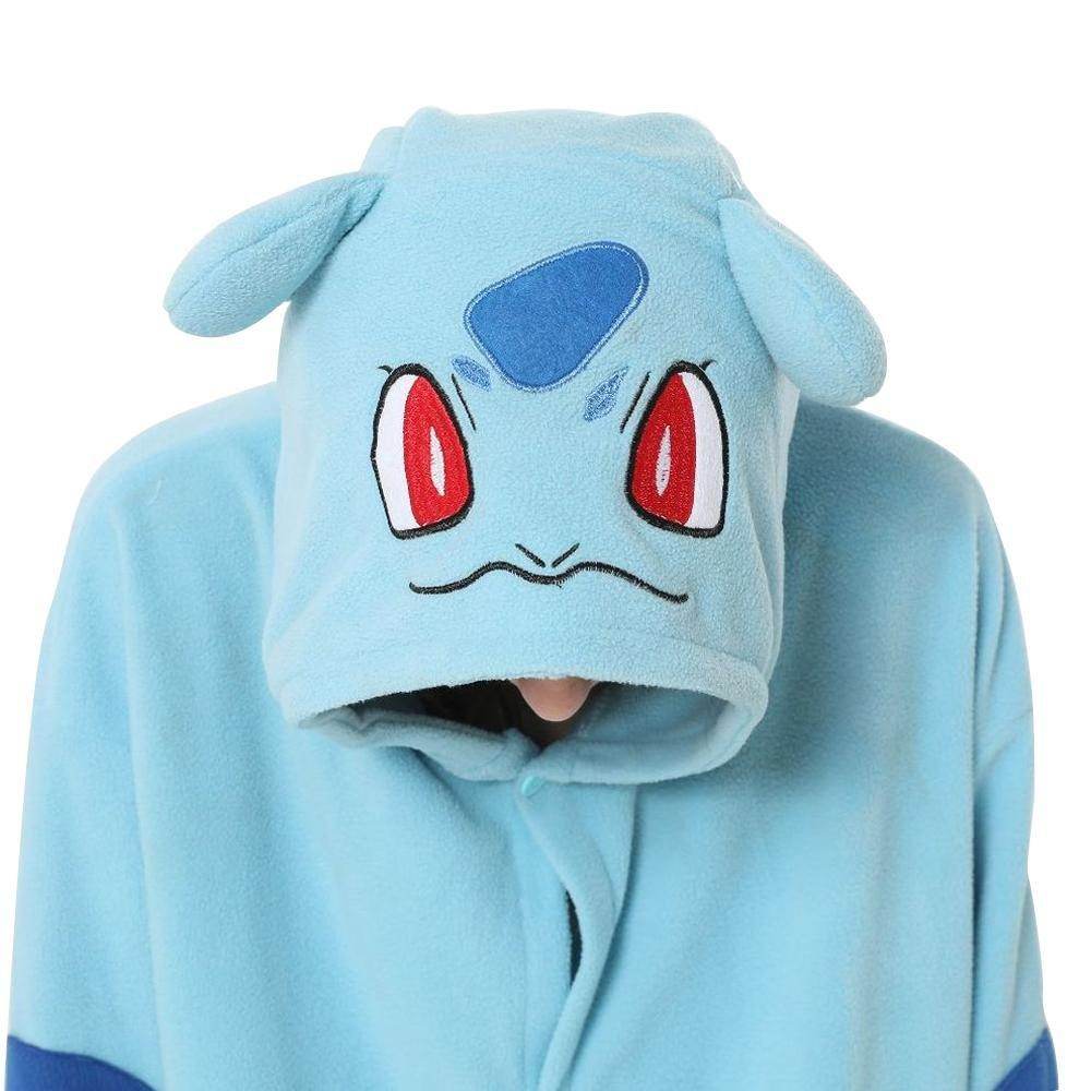 Bulbasaur Kigurumi Onesies Anime Pokemon Pajamas Pyjamas Halloween Costume - Azufun