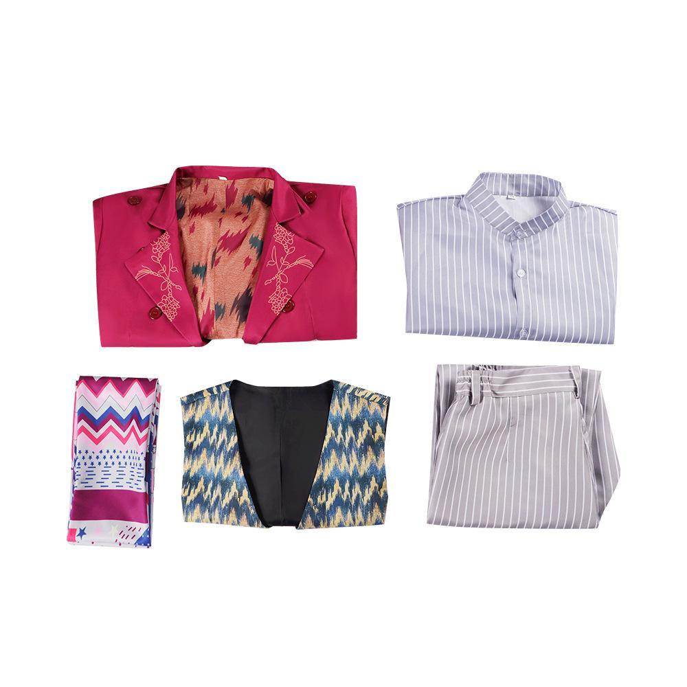 Charlie and the Chocolate Factory Wonka Cosplay Costume Outfits Halloween Carnival Suit - Azufun