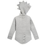 BuyChildren Spring Dinosaur Style Zipper Hooded Coat Jacket Now Cheaper With 3 - 5 Days Ship - PajamasBuy
