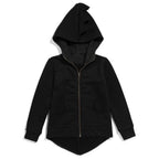 BuyChildren Spring Dinosaur Style Zipper Hooded Coat Jacket Now Cheaper With 3 - 5 Days Ship - PajamasBuy