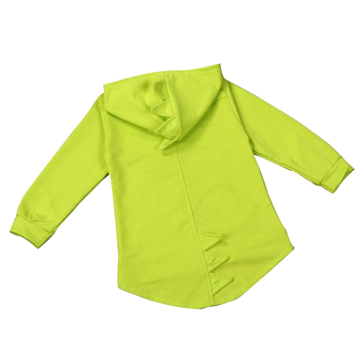 BuyChildren Spring Dinosaur Style Zipper Hooded Coat Jacket Now Cheaper With 3 - 5 Days Ship - PajamasBuy
