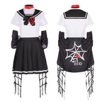 Dead Mount Death Play Shinoyama Poruka Sakimiya Misaki Anime Cosplay Costume Outfits Halloween Carnival Suit - Azufun