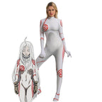 Deadman Wonderland Shiro Cosplay Costume Zentai Bodysuit for Halloween Party - Azufun