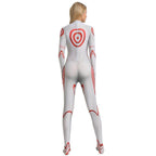 Deadman Wonderland Shiro Cosplay Costume Zentai Bodysuit for Halloween Party - Azufun