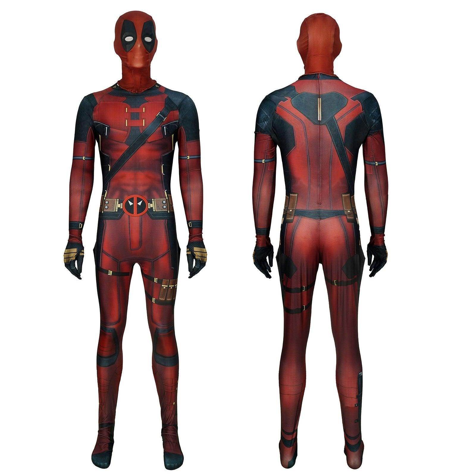 Deadpool 3 Wade Wilson Cosplay Costume for Adults Women Lady Men & Kids - Azufun