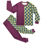 Demon Slayer Long Sleeve Homewear Shirt and Pants 2 Pieces Pajamas Set - Pajamasbuy