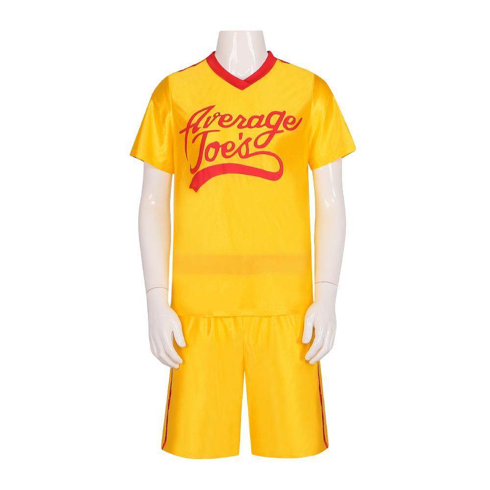 DodgeBall Average Joes Costume Fancy Dress Outfits Halloween Carnival Suit - Azufun