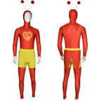 El Chapulín Colorado Cosplay Costume Chespirito4 The Red Grasshopper - Azufun
