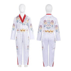 Elvis Presley Rock Singer Cosplay Costume for Halloween and Stage Performances Adult and Children - Azufun