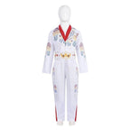 Elvis Presley Rock Singer Cosplay Costume for Halloween and Stage Performances Adult and Children - Azufun