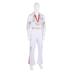 Elvis Presley Rock Singer Cosplay Costume for Halloween and Stage Performances Adult and Children - Azufun