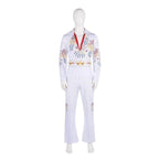 Elvis Presley Rock Singer Cosplay Costume for Halloween and Stage Performances Adult and Children - Azufun