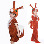 Hot Squirrel Animal Kids Costume Child Gift Kigurumi Cospaly Wear